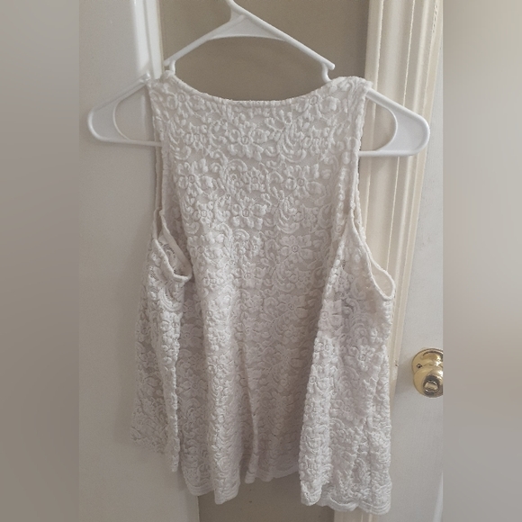 Women's Hollister Lace Off The Shoulder Top Size Large - Picture 3 of 3